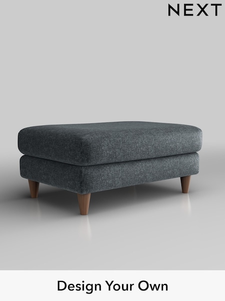 Plush Chenille/Slate Blue Hartley Relaxed Sit (H36966) | £425