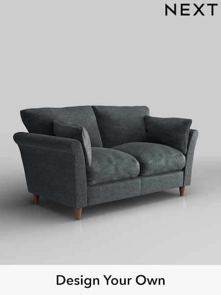 Plush Chenille/Slate Blue Hartley Relaxed Sit (H36966) | £1,075