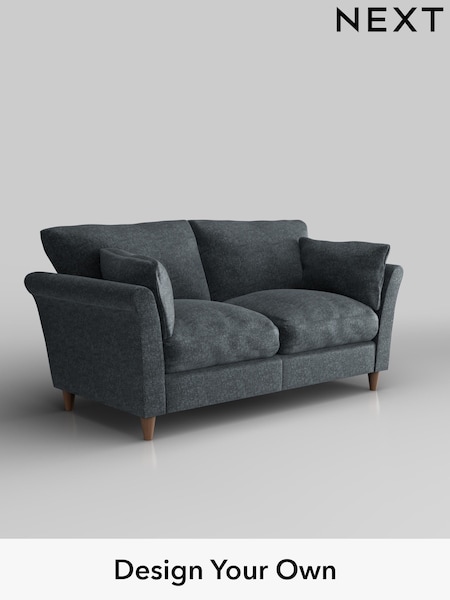 Plush Chenille/Slate Blue Hartley Relaxed Sit (H36966) | £1,175