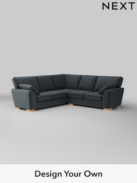 Plush Chenille/Slate Blue Stamford (H36975) | £2,350