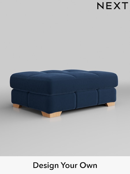Plush Velvet Easy Clean/Airforce Blue Brooke Deep Sit (H36976) | £599