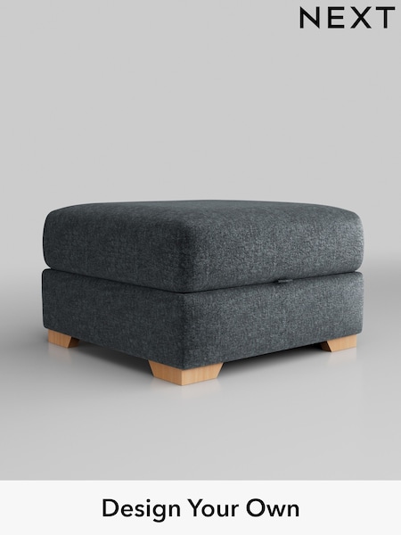 Plush Chenille/Slate Blue Houghton Deep Relaxed Sit (H36977) | £499