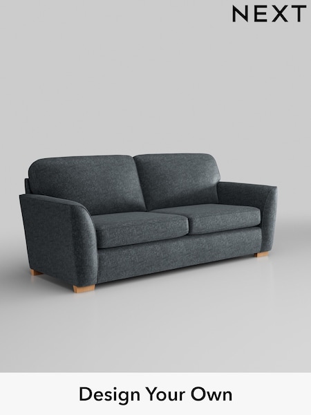 Plush Chenille/Slate Blue Malvern (H36978) | £1,175
