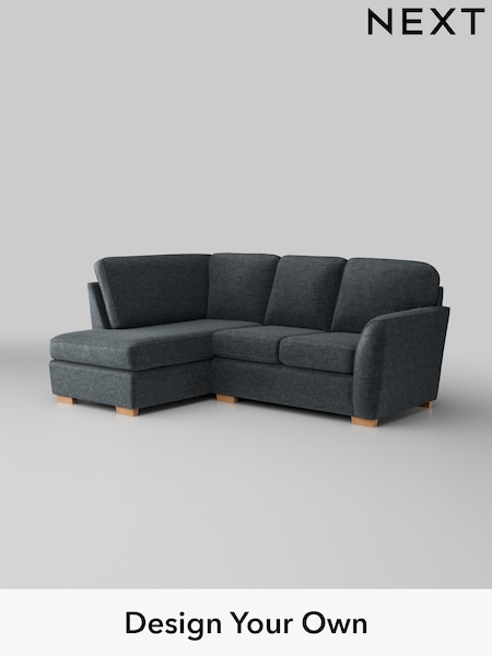 Plush Chenille/Slate Blue Malvern (H36978) | £1,350