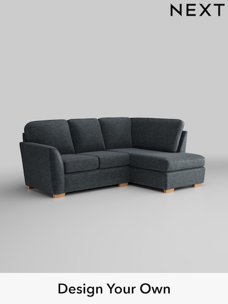 Plush Chenille/Slate Blue Malvern (H36978) | £1,350