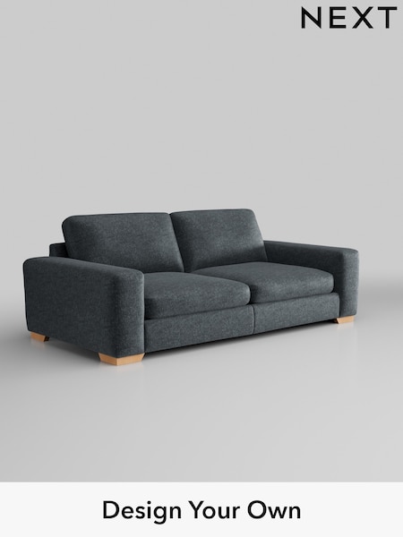 Plush Chenille/Slate Blue Houghton Deep Sit (H36979) | £1,475
