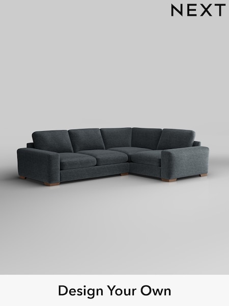 Plush Chenille/Slate Blue Houghton Deep Sit (H36979) | £2,575