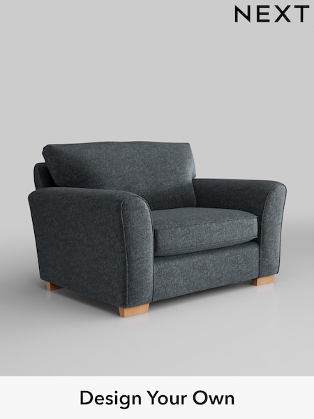 Plush Chenille/Slate Blue Michigan Ii (H36981) | £725