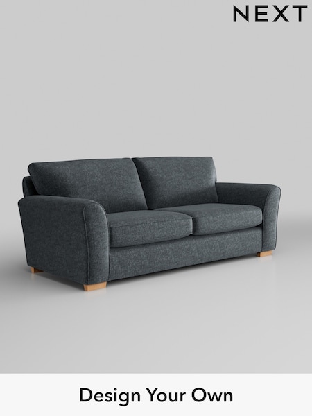 Plush Chenille/Slate Blue Michigan Ii (H36981) | £1,075