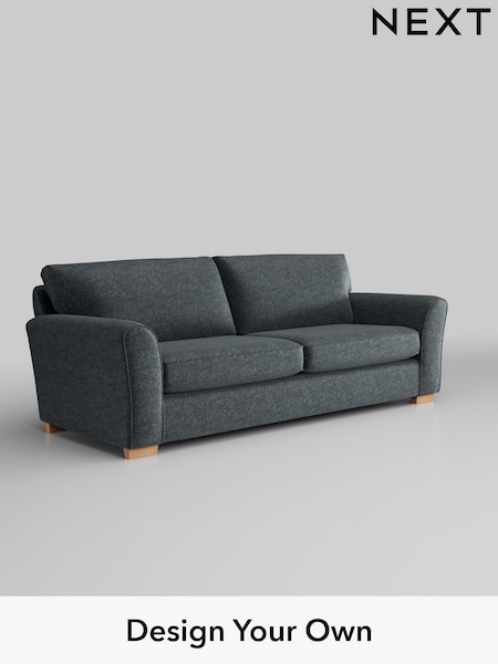 Plush Chenille/Slate Blue Michigan Ii (H36981) | £1,125