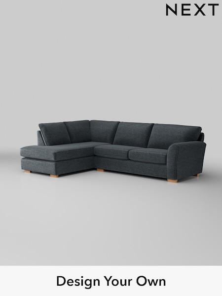 Plush Chenille/Slate Blue Michigan Ii (H36981) | £1,650