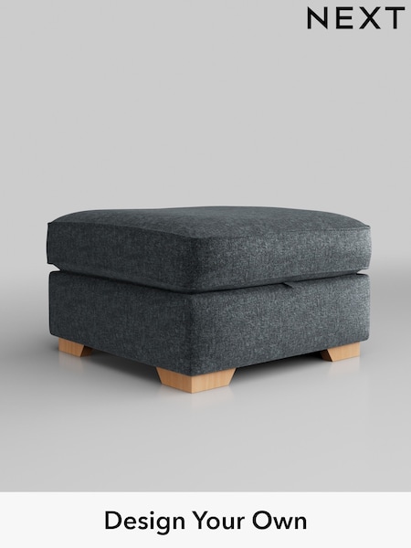 Plush Chenille/Slate Blue Stamford Grand Relaxed Sit (H36984) | £499