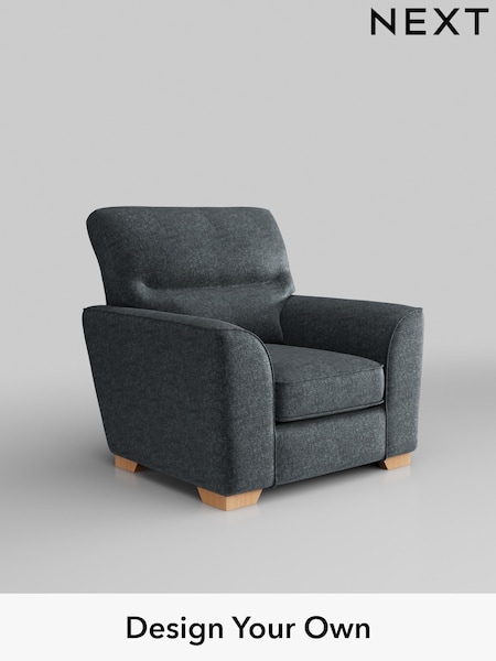 Plush Chenille/Slate Blue Stamford Highback (H36986) | £799