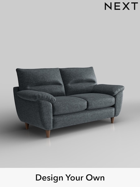 Plush Chenille/Slate Blue Elliot Highback (H36987) | £1,075