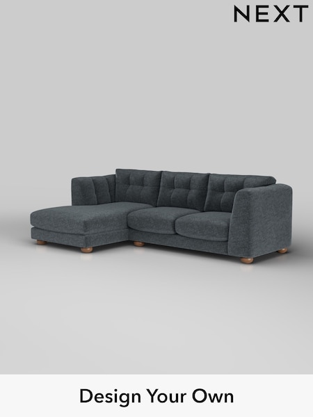 Plush Chenille/Slate Blue Jasmine (H36989) | £2,075