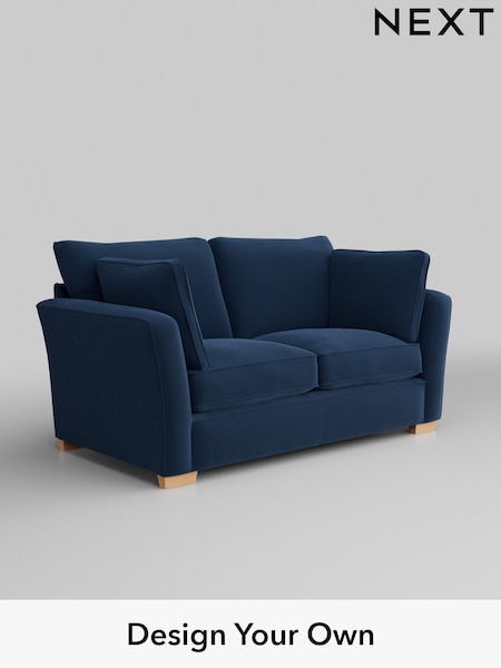 Plush Velvet Easy Clean/Airforce Blue Heath Highback (H36998) | £1,125
