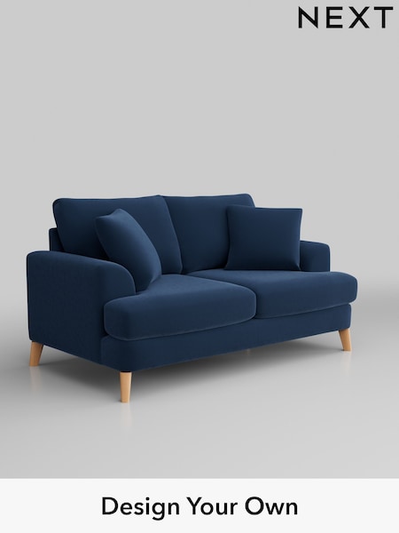 Plush Velvet Easy Clean/Airforce Blue Parker (H37000) | £1,275