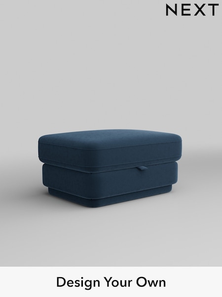 Plush Velvet Easy Clean/Airforce Blue N Premium Pia (H37002) | £675