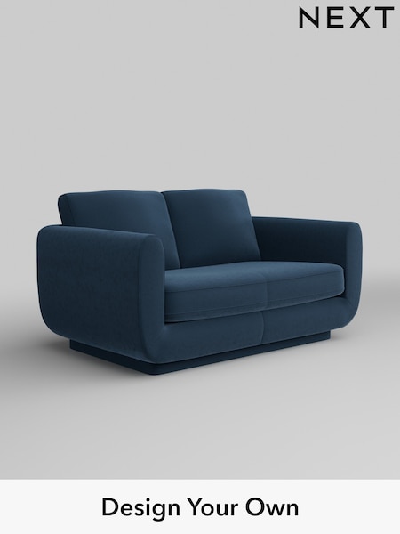 Plush Velvet Easy Clean/Airforce Blue N Premium Pia (H37002) | £1,325