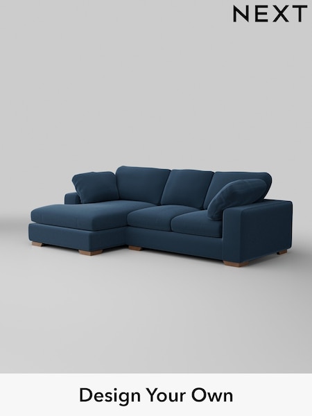 Plush Velvet Easy Clean/Airforce Blue N Premium The Snuggle Grand (H37003) | £2,575