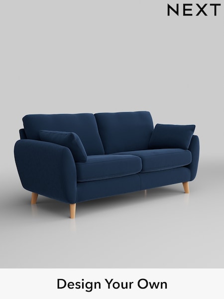 Plush Velvet Easy Clean/Airforce Blue Wilson (H37005) | £999