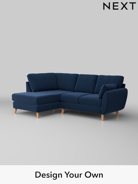 Plush Velvet Easy Clean/Airforce Blue Wilson (H37005) | £1,599