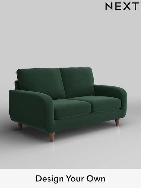 Plush Velvet Easy Clean/Bottle Green Camden (H37006) | £899