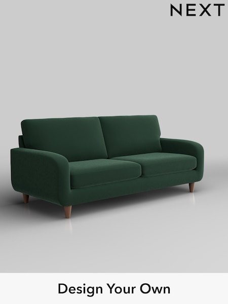 Plush Velvet Easy Clean/Bottle Green Camden (H37006) | £1,099