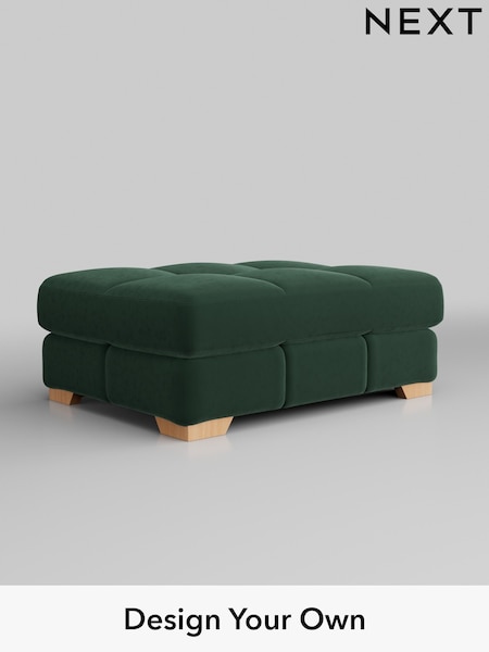Plush Velvet Easy Clean/Bottle Green Brooke Deep Sit (H37007) | £599