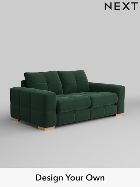 Plush Velvet Easy Clean/Bottle Green Brooke Deep Sit (H37007) | £1,625