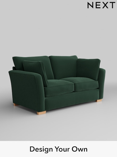 Plush Velvet Easy Clean/Bottle Green Heath Highback (H37009) | £1,125