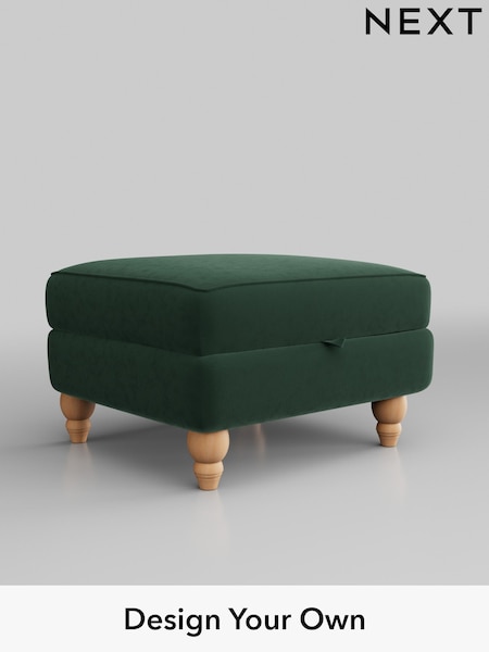 Plush Velvet Easy Clean/Bottle Green Lilly Ii (H37010) | £475