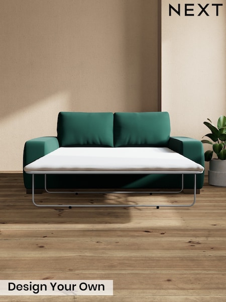 Plush Velvet Easy Clean/Bottle Green Houghton Deep Relaxed Sit (H37011) | £1,525