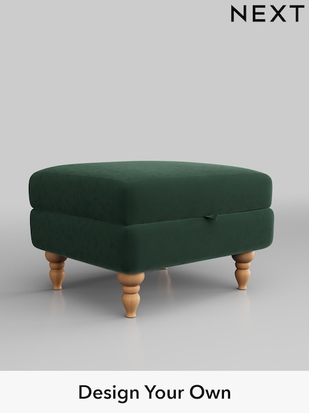 Plush Velvet Easy Clean/Bottle Green Mallory (H37015) | £475
