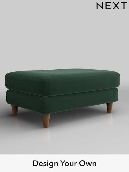 Plush Velvet Easy Clean/Bottle Green Hartley Highback Relaxed Sit (H37016) | £425