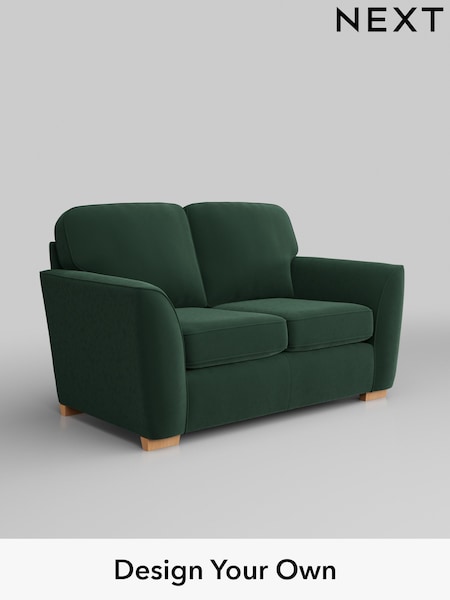 Plush Velvet Easy Clean/Bottle Green Malvern (H37018) | £875