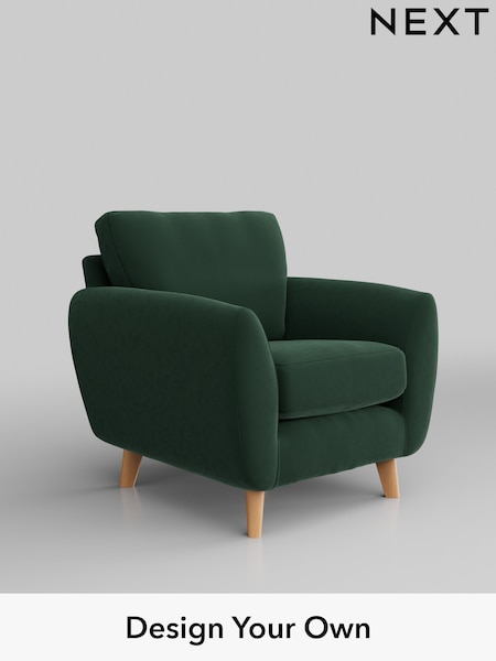 Plush Velvet Easy Clean/Bottle Green Wilson (H37019) | £550
