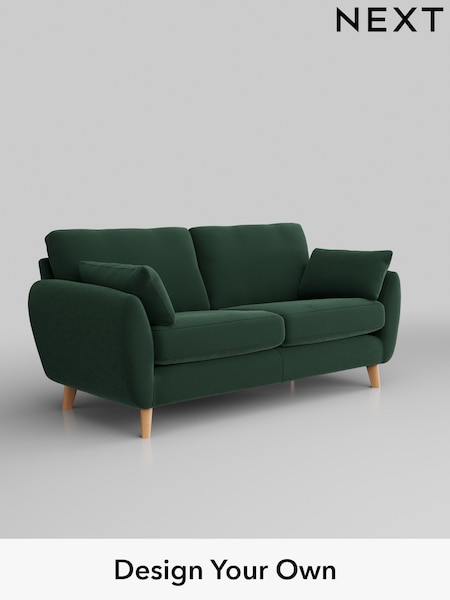 Plush Velvet Easy Clean/Bottle Green Wilson (H37019) | £999
