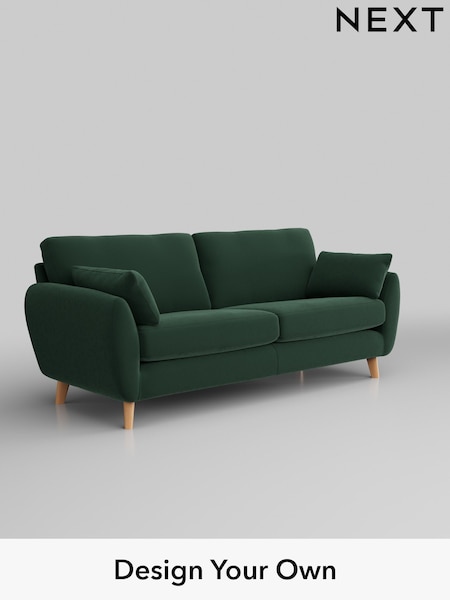 Plush Velvet Easy Clean/Bottle Green Wilson (H37019) | £1,099