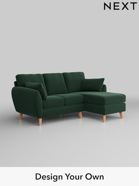 Plush Velvet Easy Clean/Bottle Green Wilson (H37019) | £1,499