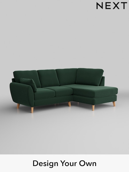 Plush Velvet Easy Clean/Bottle Green Wilson (H37019) | £1,599