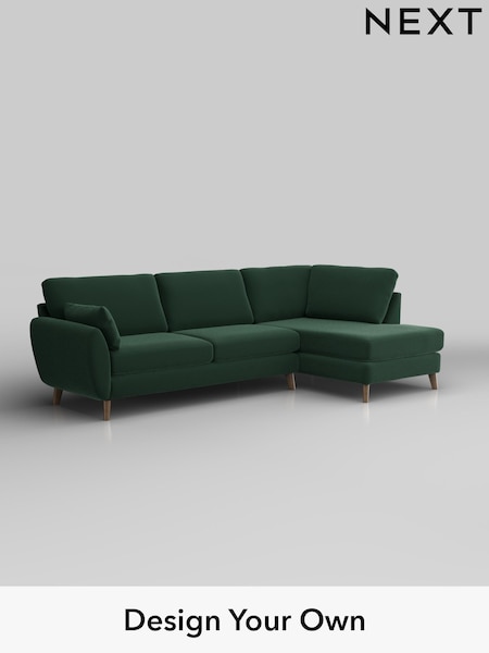 Plush Velvet Easy Clean/Bottle Green Wilson (H37019) | £1,699