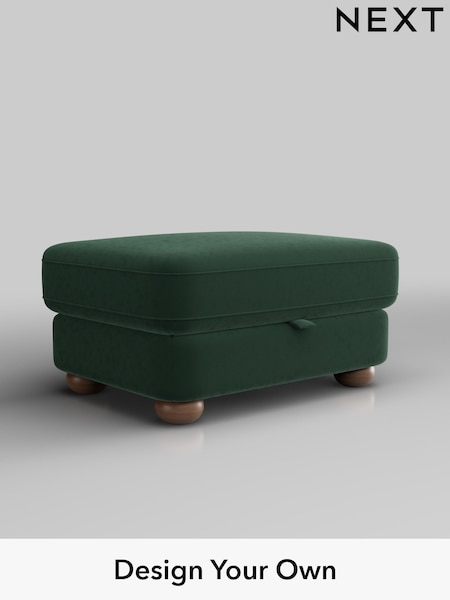 Plush Velvet Easy Clean/Bottle Green Jasmine (H37022) | £499