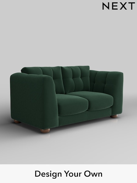 Plush Velvet Easy Clean/Bottle Green Jasmine (H37022) | £1,275