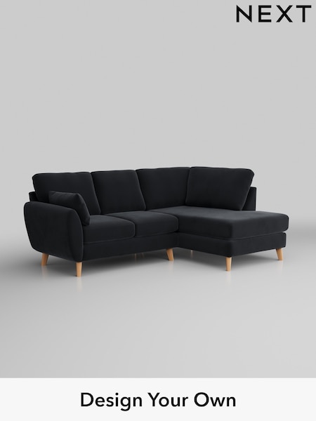 Plush Velvet Easy Clean/Charcoal Grey Wilson (H37029) | £1,599