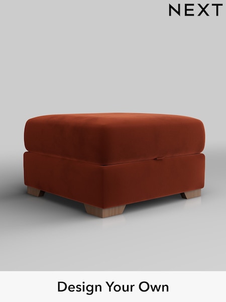 Plush Velvet Easy Clean/Ginger Orange Houghton Deep Sit (H37032) | £499