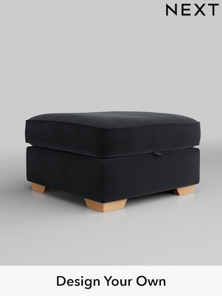 Plush Velvet Easy Clean/Charcoal Grey Stamford Grand Relaxed Sit (H37033) | £499