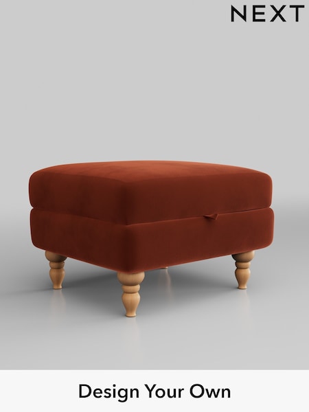 Plush Velvet Easy Clean/Ginger Orange Mallory (H37049) | £475