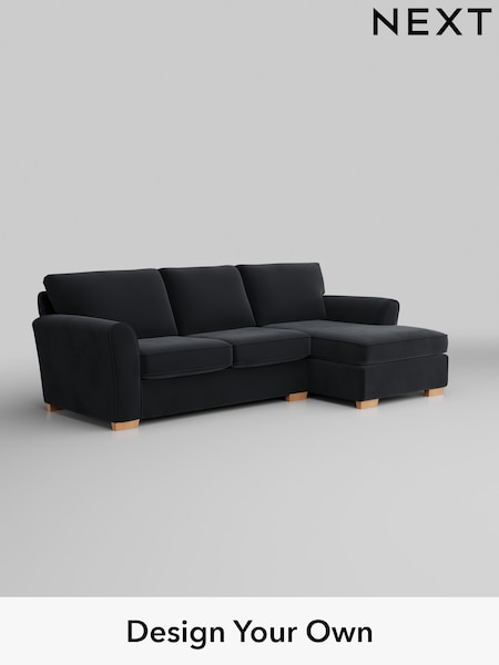Plush Velvet Easy Clean/Charcoal Grey Michigan Ii (H37050) | £1,525