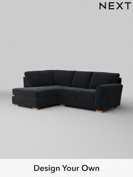 Plush Velvet Easy Clean/Charcoal Grey Michigan Ii (H37050) | £1,450